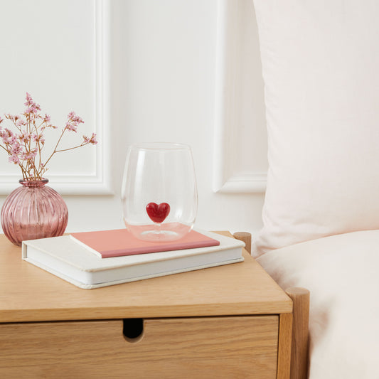 Drinking Glass with Figurine Inside