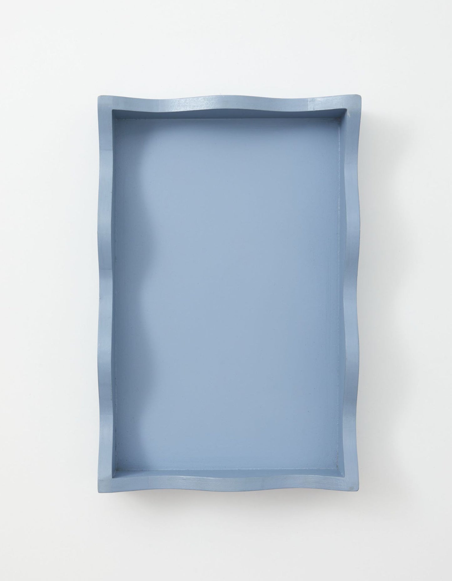 Curator Home Wave Edge Rectangle Decorative Serving Tray | 30cm