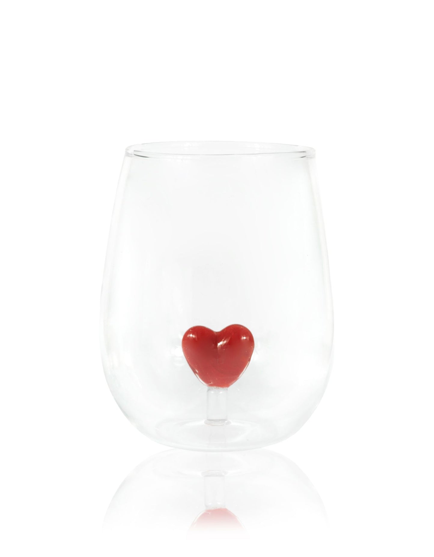 Drinking Glass with Figurine Inside