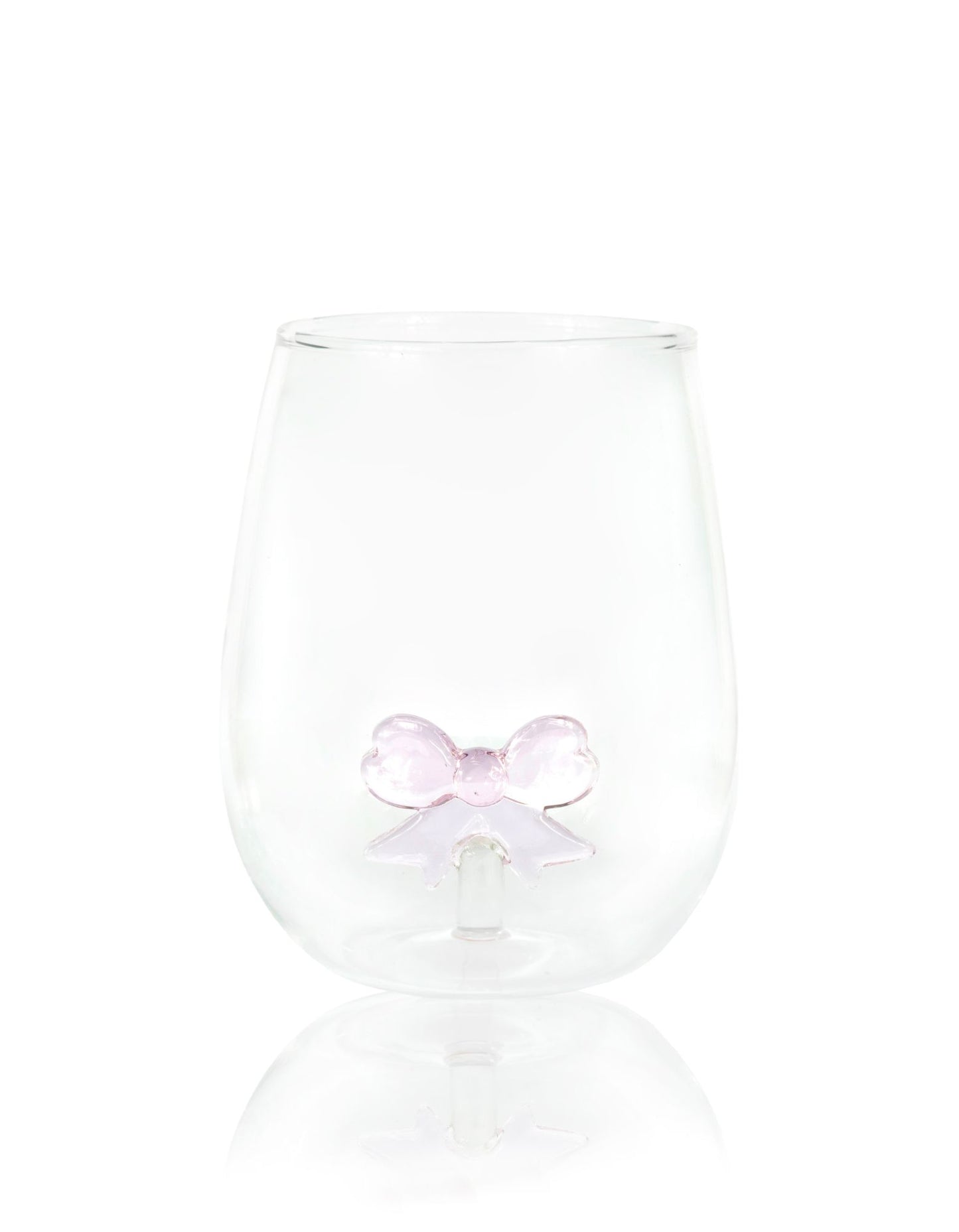 Drinking Glass with Figurine Inside