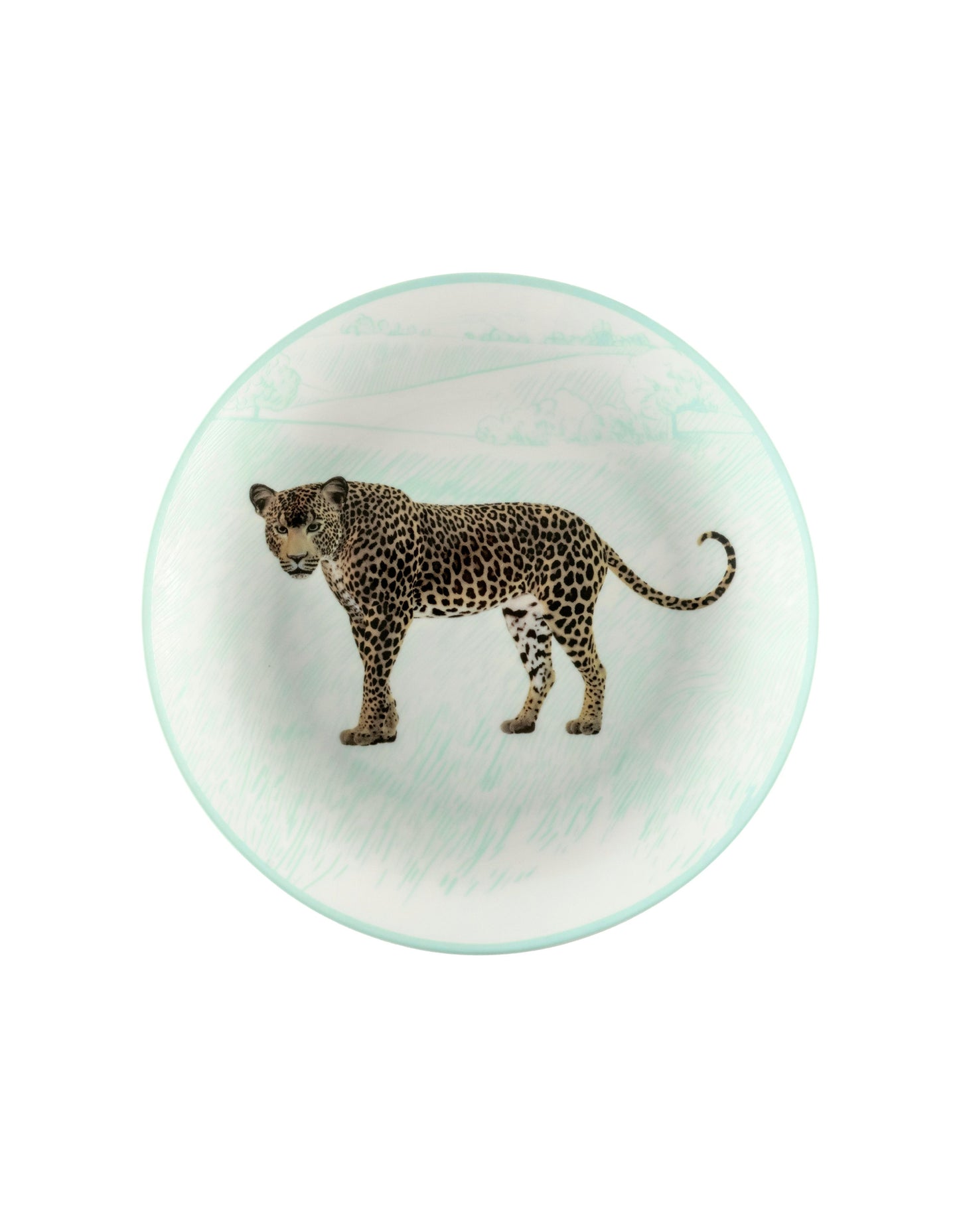 Decorative Side Plates | Set of 4 | New Bone China | 19cm | Animals design