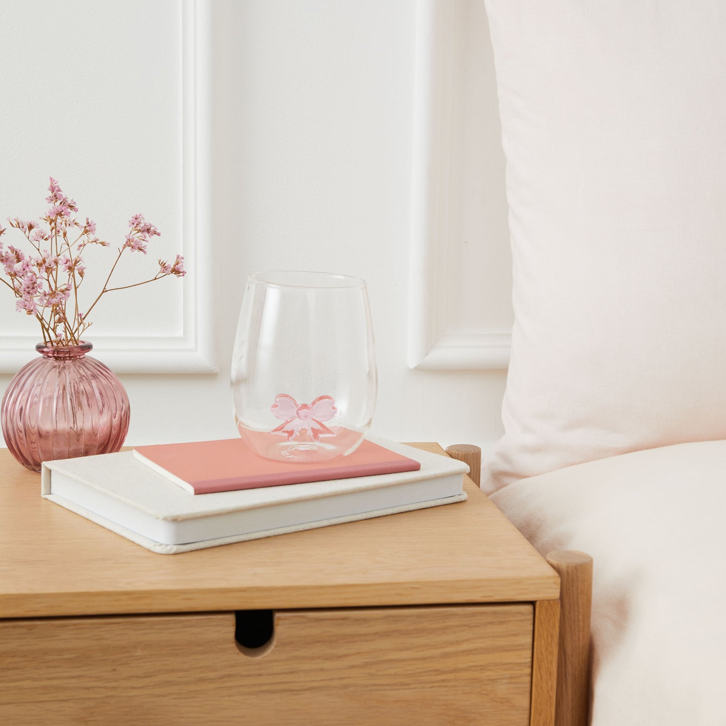 Drinking Glass with Figurine Inside