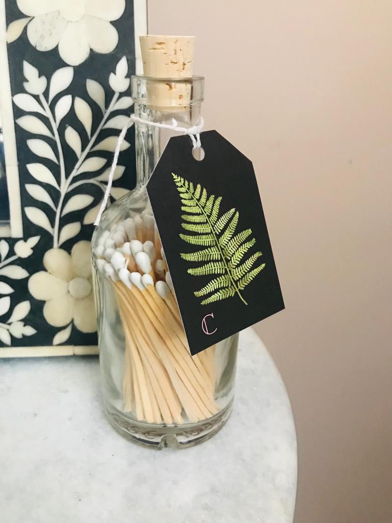 Curator Home Luxury Matches in a Bottle